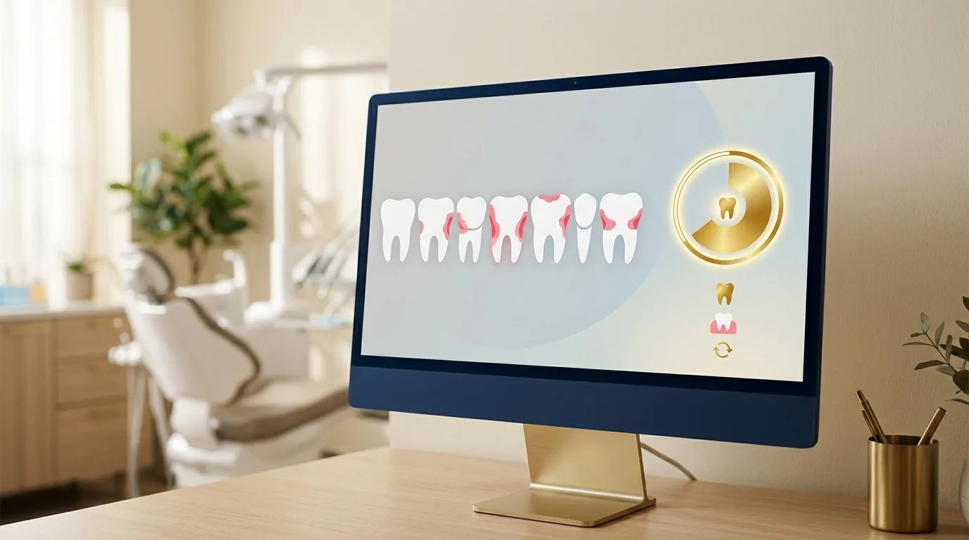 Ilustración del artículo: Índice de placa dental: cómo se calcula y por qué importa